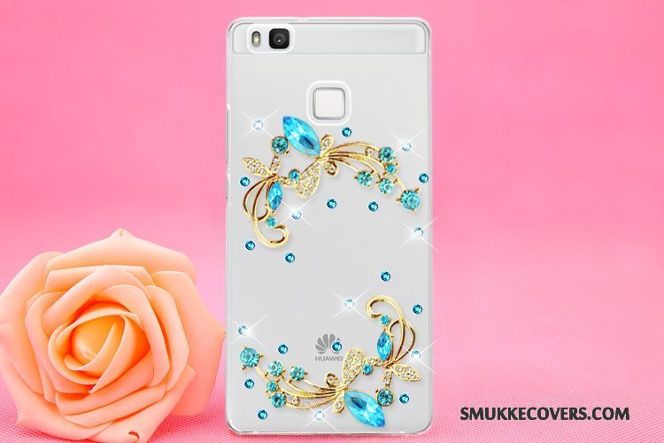 Etui Huawei P9 Lite Farve Hængende Ornamenter Telefon, Cover Huawei P9 Lite Strass Ungdom