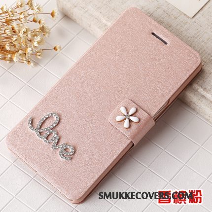 Etui Huawei P9 Lite Læder Hvid Ungdom, Cover Huawei P9 Lite Folio Telefon