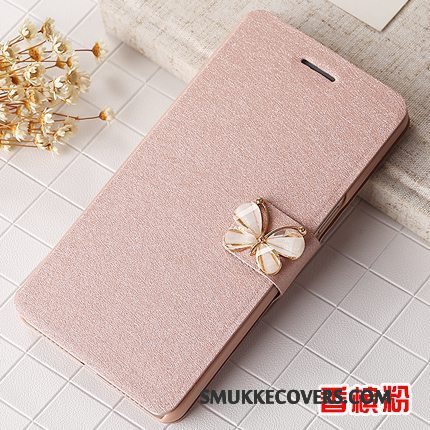 Etui Huawei P9 Lite Læder Hvid Ungdom, Cover Huawei P9 Lite Folio Telefon