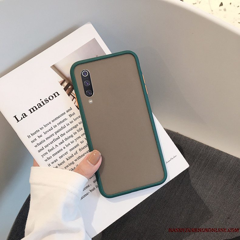 Etui Mi A3 Kreativ Lille Sektion Nubuck, Cover Mi A3 Beskyttelse Anti-fald Gennemsigtig