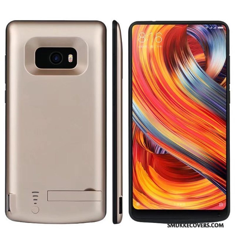 Etui Mi Mix 2 Metal Blå Telefon, Cover Mi Mix 2 Beskyttelse Lille Sektion