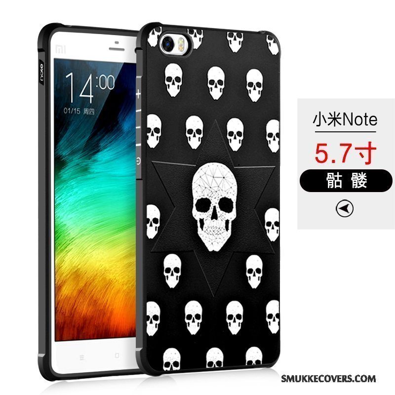 Etui Mi Note Cartoon Nubuck Trend, Cover Mi Note Beskyttelse Lille Sektion Anti-fald