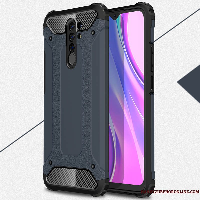 Etui Redmi 9 Blød Rød Gasbag, Cover Redmi 9 Tasker Ny Nubuck