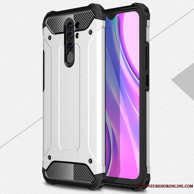 Etui Redmi 9 Blød Rød Gasbag, Cover Redmi 9 Tasker Ny Nubuck