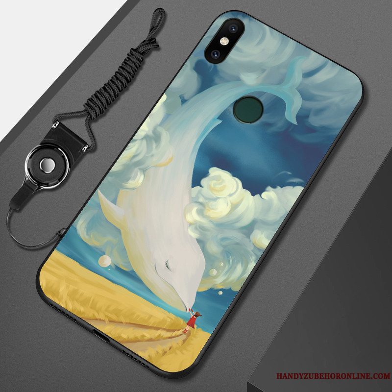 Etui Redmi Note 6 Pro Beskyttelse Hængende Ornamenter Trend, Cover Redmi Note 6 Pro Telefonrød