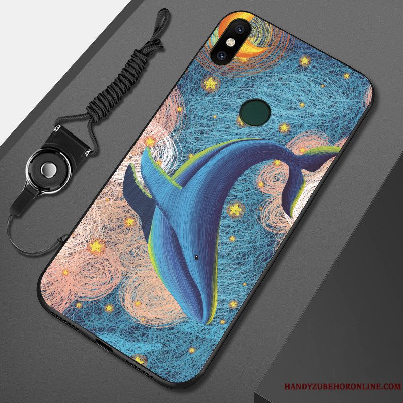 Etui Redmi Note 6 Pro Beskyttelse Hængende Ornamenter Trend, Cover Redmi Note 6 Pro Telefonrød