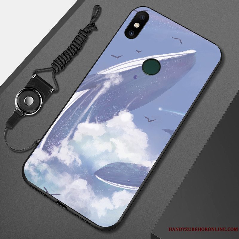 Etui Redmi Note 6 Pro Beskyttelse Hængende Ornamenter Trend, Cover Redmi Note 6 Pro Telefonrød