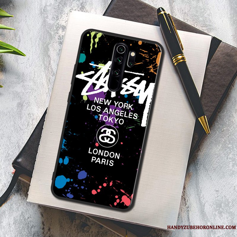 Etui Redmi Note 8 Pro Kreativ Anti-fald Wealth, Cover Redmi Note 8 Pro Malet Rød Telefon