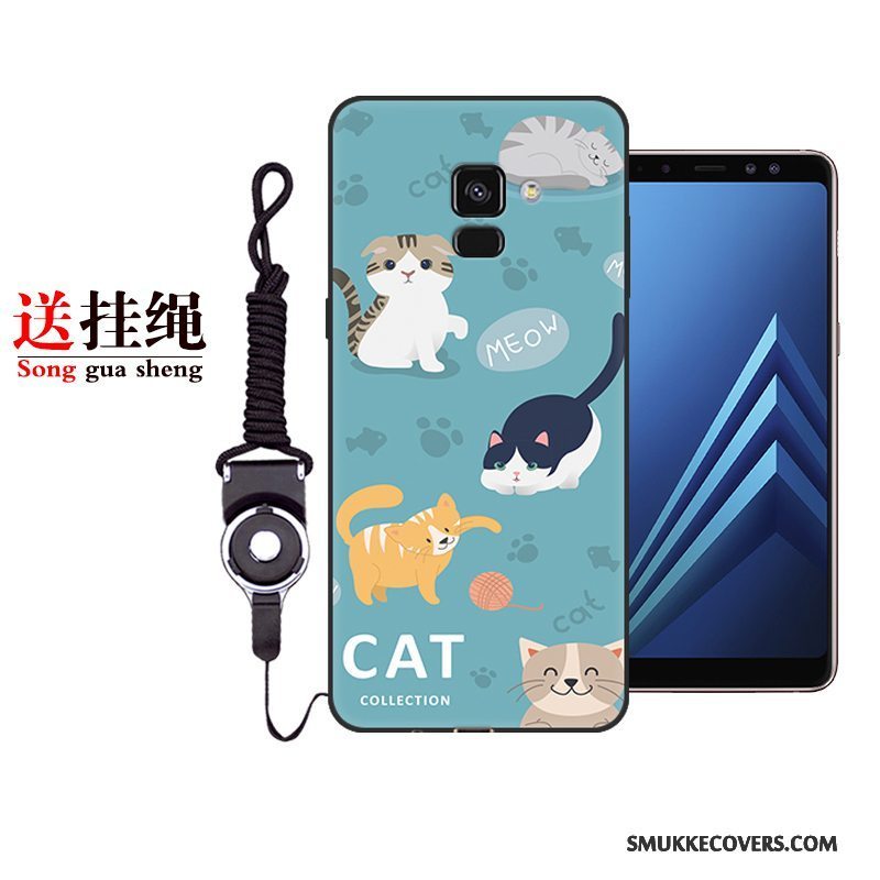 Etui Samsung Galaxy A8 Tasker Lilla Anti-fald, Cover Samsung Galaxy A8 Beskyttelse