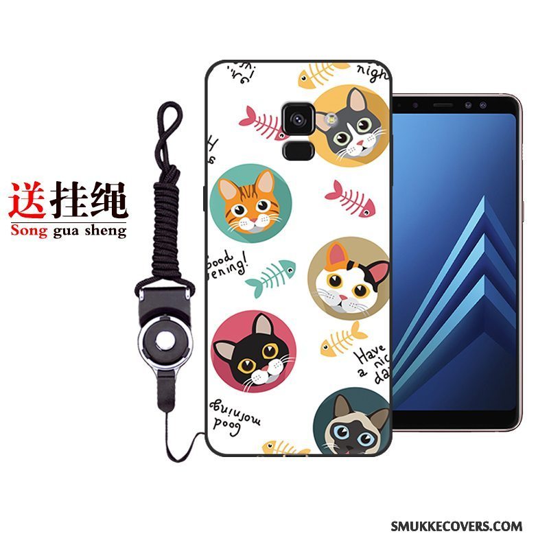 Etui Samsung Galaxy A8 Tasker Lilla Anti-fald, Cover Samsung Galaxy A8 Beskyttelse