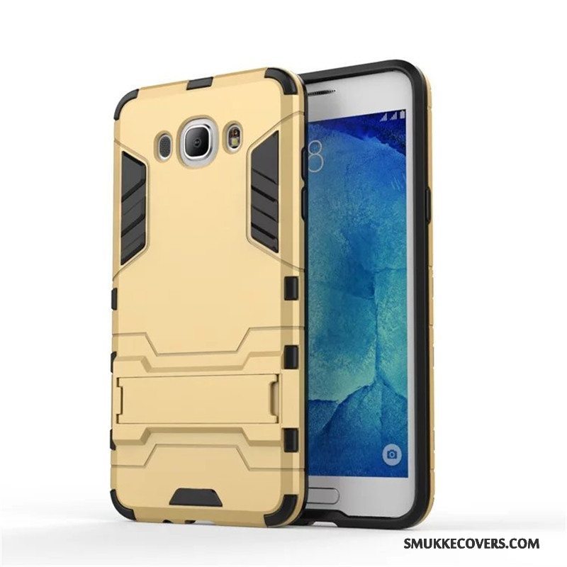 Etui Samsung Galaxy J7 2016 Beskyttelse Anti-fald Hård, Cover Samsung Galaxy J7 2016 Telefonrød