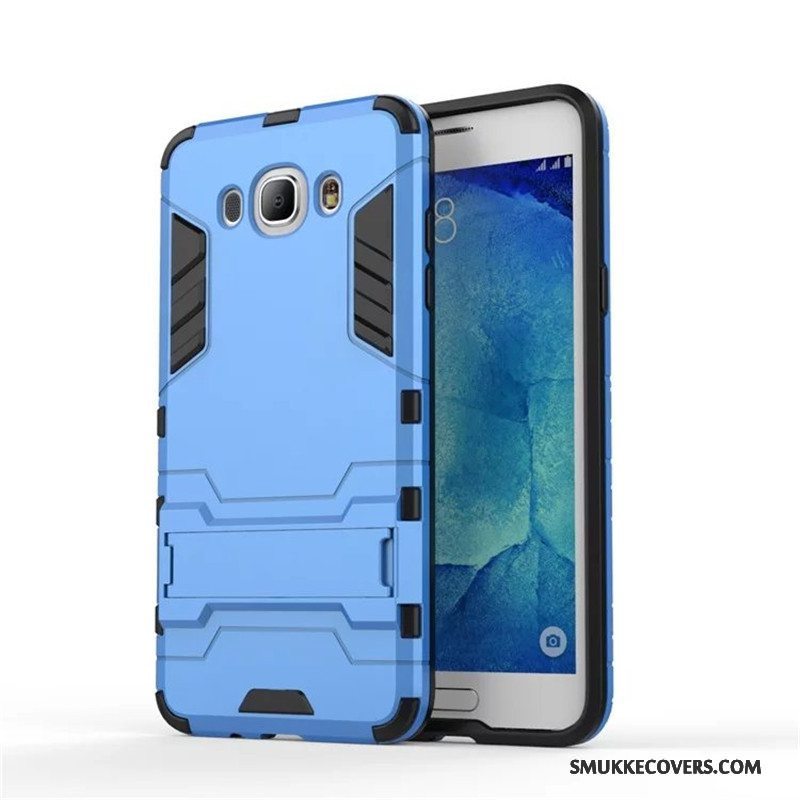 Etui Samsung Galaxy J7 2016 Beskyttelse Anti-fald Hård, Cover Samsung Galaxy J7 2016 Telefonrød