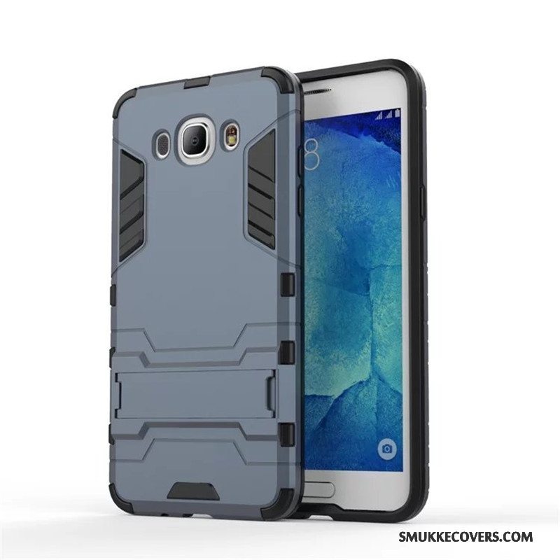 Etui Samsung Galaxy J7 2016 Beskyttelse Anti-fald Hård, Cover Samsung Galaxy J7 2016 Telefonrød