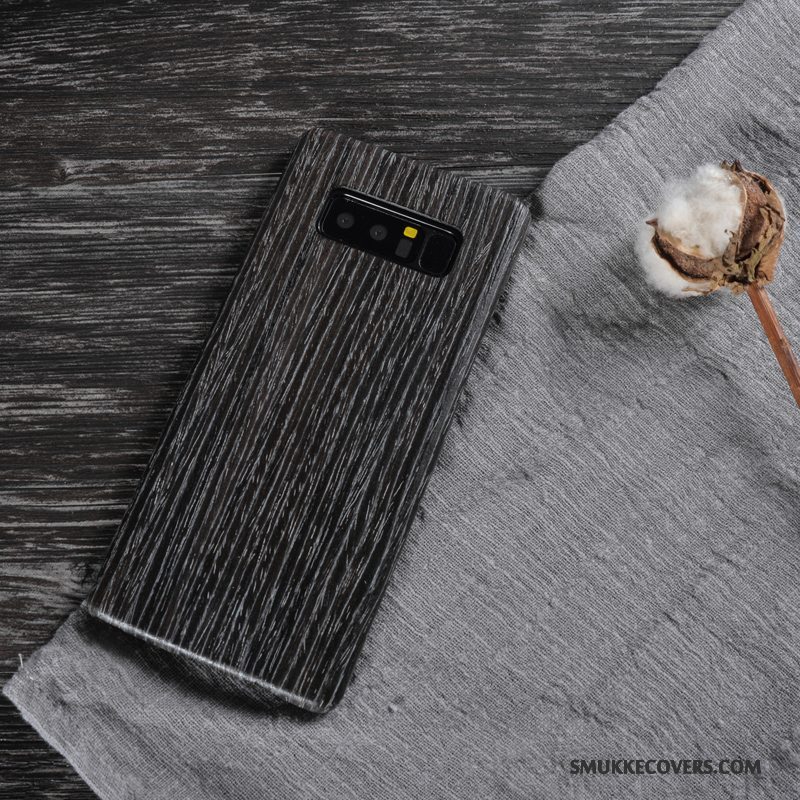 Etui Samsung Galaxy Note 8 Massivt Træ Telefontræ, Cover Samsung Galaxy Note 8 Beskyttelse