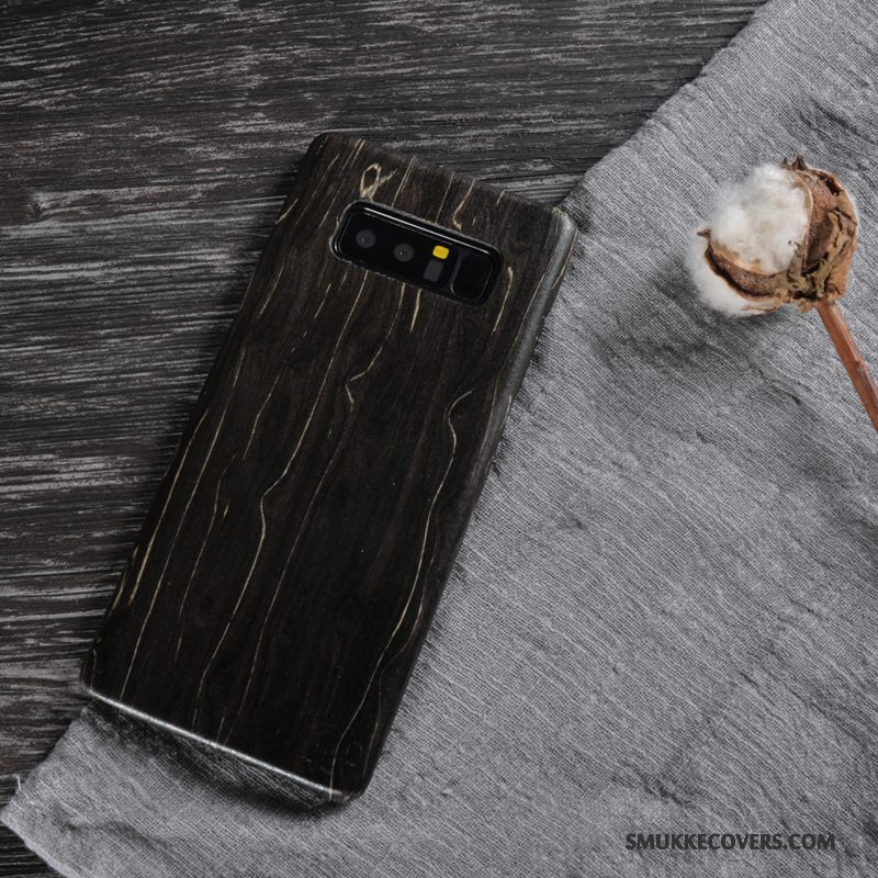 Etui Samsung Galaxy Note 8 Massivt Træ Telefontræ, Cover Samsung Galaxy Note 8 Beskyttelse