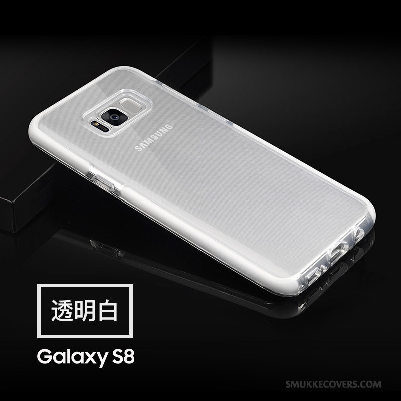 Etui Samsung Galaxy S8 Beskyttelse Anti-fald Telefon, Cover Samsung Galaxy S8 Silikone Grøn