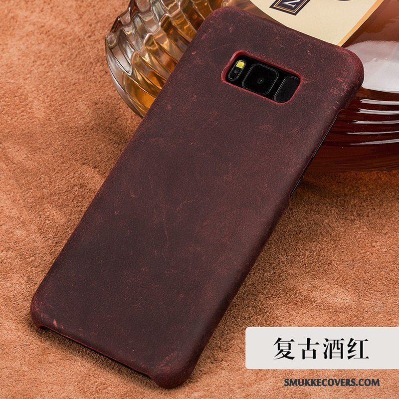 Etui Samsung Galaxy S8 Læder High End Telefon, Cover Samsung Galaxy S8 Mode Trend