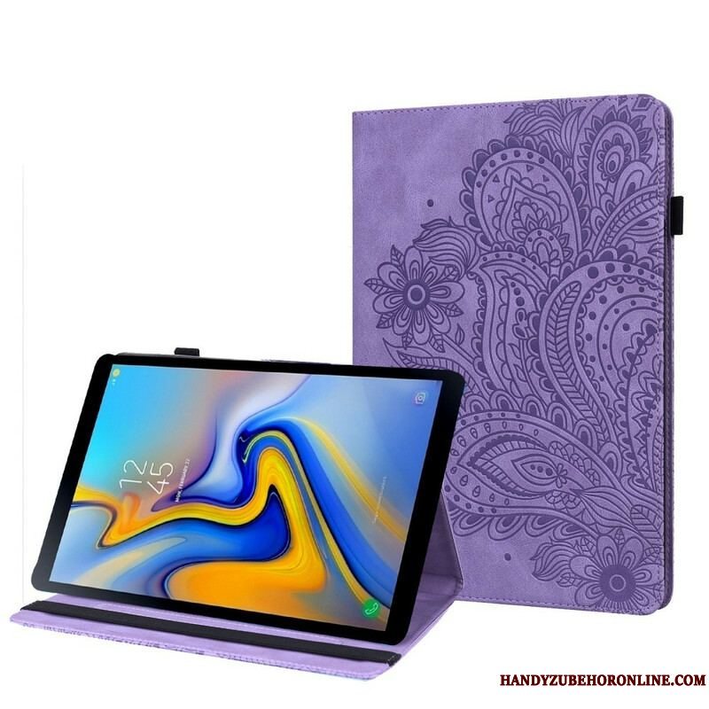 Etui Samsung Galaxy Tab A7 Lite Blomster Mandala