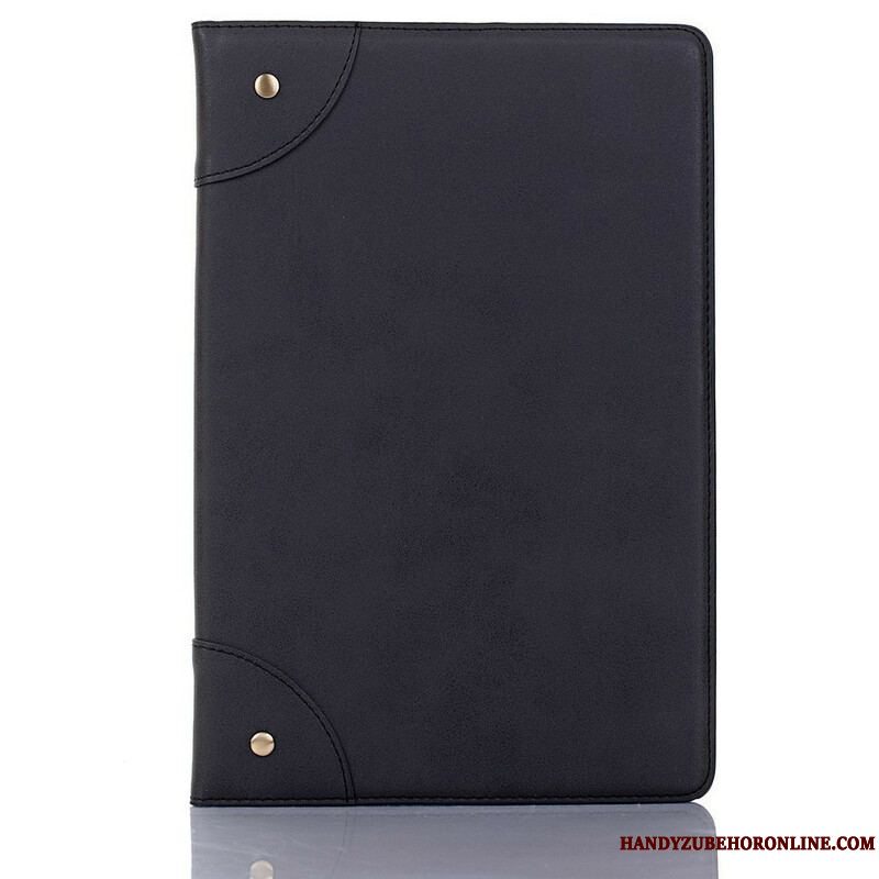 Etui Samsung Galaxy Tab A7 Lite Vintage Nitter I Imiteret Læder