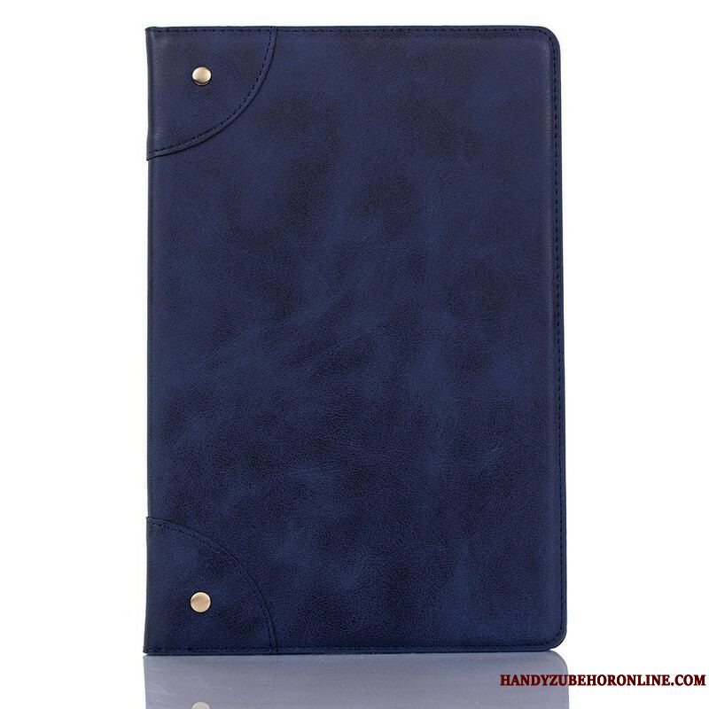 Etui Samsung Galaxy Tab A7 Lite Vintage Nitter I Imiteret Læder