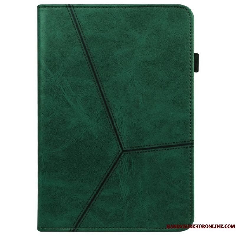 Etui Samsung Galaxy Tab A8 (2021) Geometriske Former