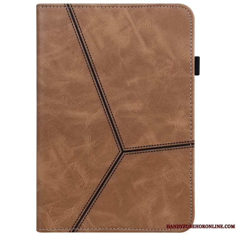 Etui Samsung Galaxy Tab A8 (2021) Geometriske Former