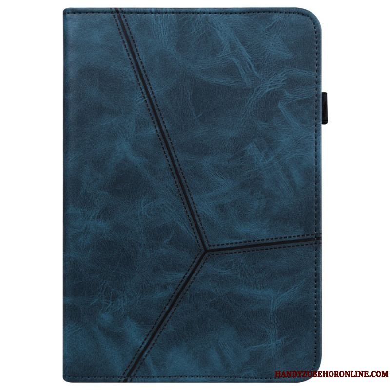 Etui Samsung Galaxy Tab A8 (2021) Geometriske Former