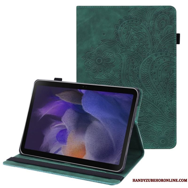 Etui Samsung Galaxy Tab A8 (2021) Stiliseret Blomst