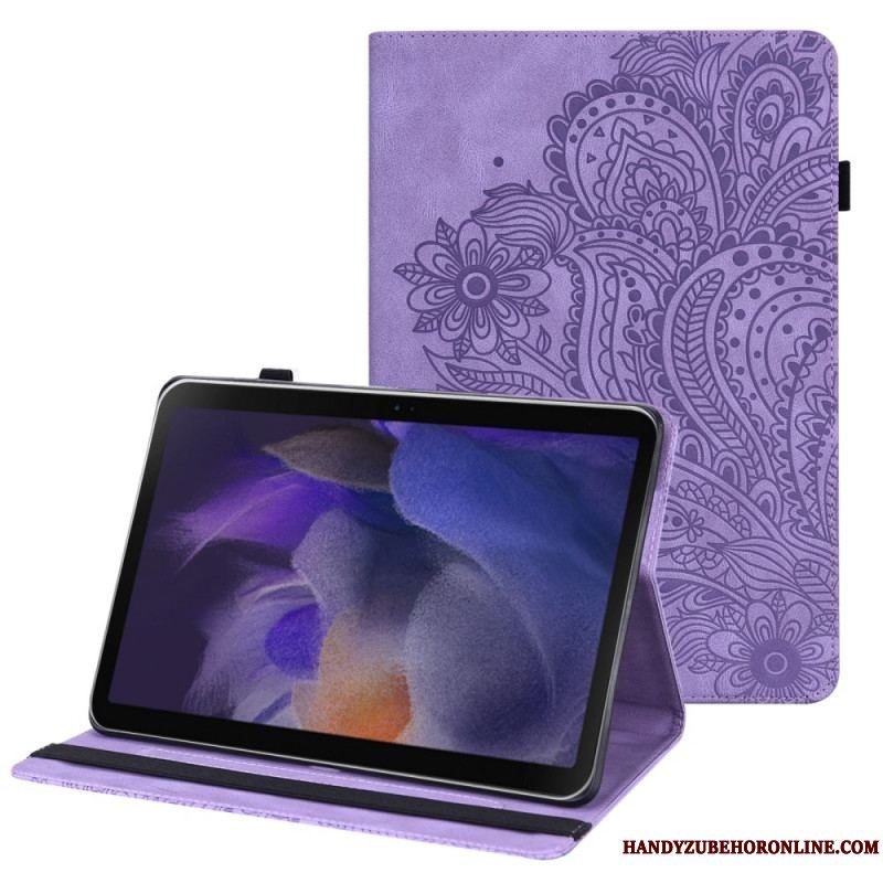 Etui Samsung Galaxy Tab A8 (2021) Stiliseret Blomst