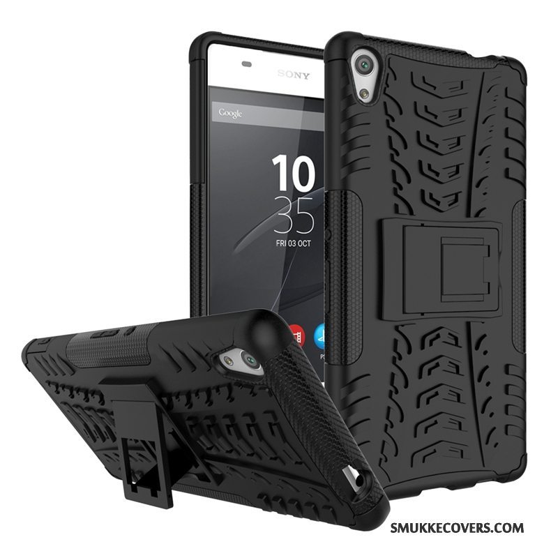 Etui Sony Xperia Xa Ultra Support Telefontrend, Cover Sony Xperia Xa Ultra Beskyttelse Grøn