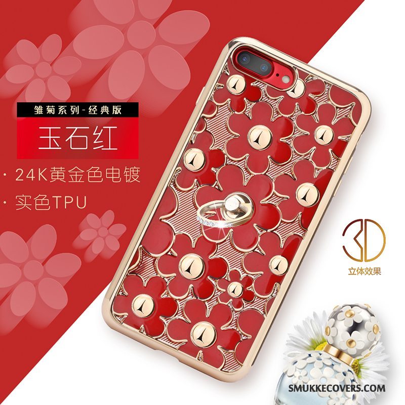 Etui iPhone 7 Plus Strass Telefonguld, Cover iPhone 7 Plus Tasker Trendy Ny