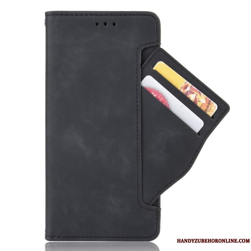 Flip Cover Moto E40 / E30 / E20 Multi-card Premier Class