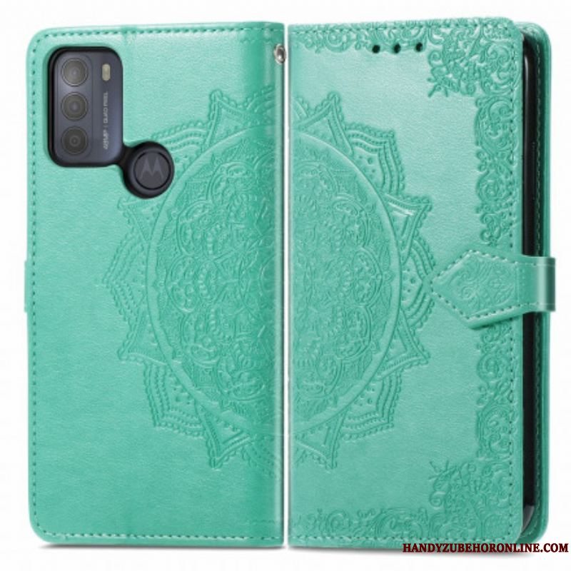 Flip Cover Moto G50 Mandala Middelalder