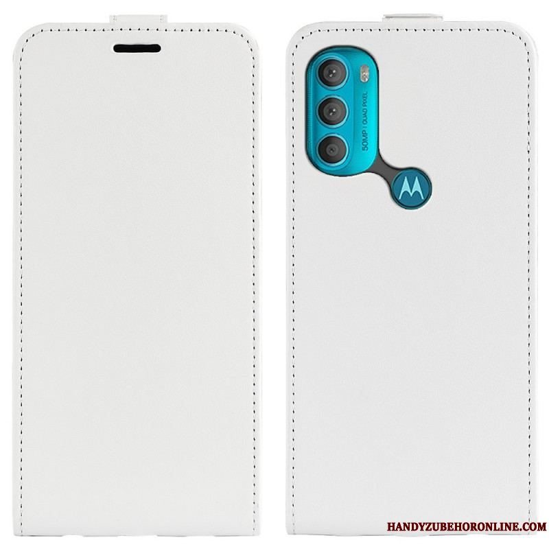 Flip Cover Moto G71 5G Læder Cover Foldelig Retro