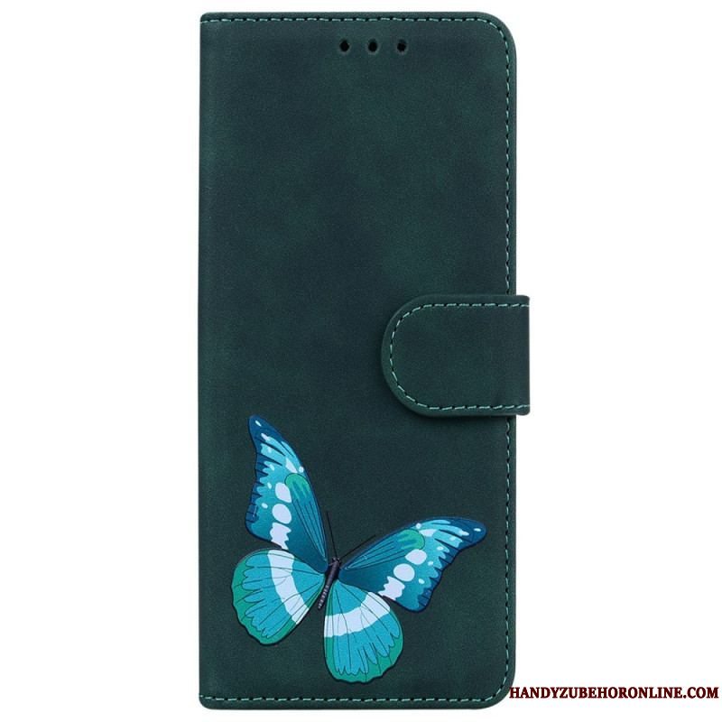 Flip Cover Moto G73 5G Sommerfugle Design