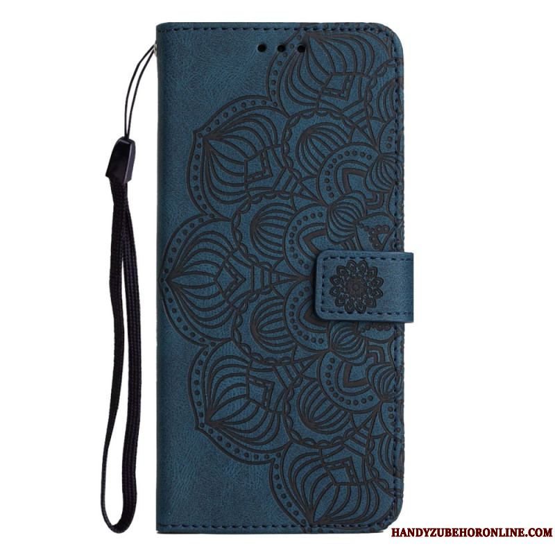 Flip Cover Samsung Galaxy A13 Med Snor Vintage Strappy Mandala