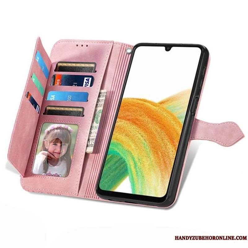 Flip Cover Samsung Galaxy A13 Optimerede Kortholdere