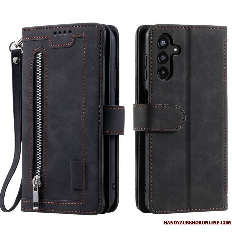 Flip Cover Samsung Galaxy A14 / A14 5G Punge Etui Multifunktions Tegnebog