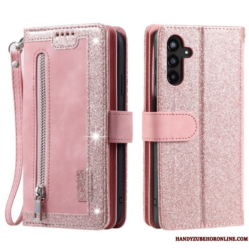 Flip Cover Samsung Galaxy A14 / A14 5G Punge Etui Multifunktions Tegnebog