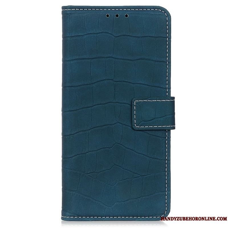 Flip Cover Samsung Galaxy M23 5G Krokodillehudstil