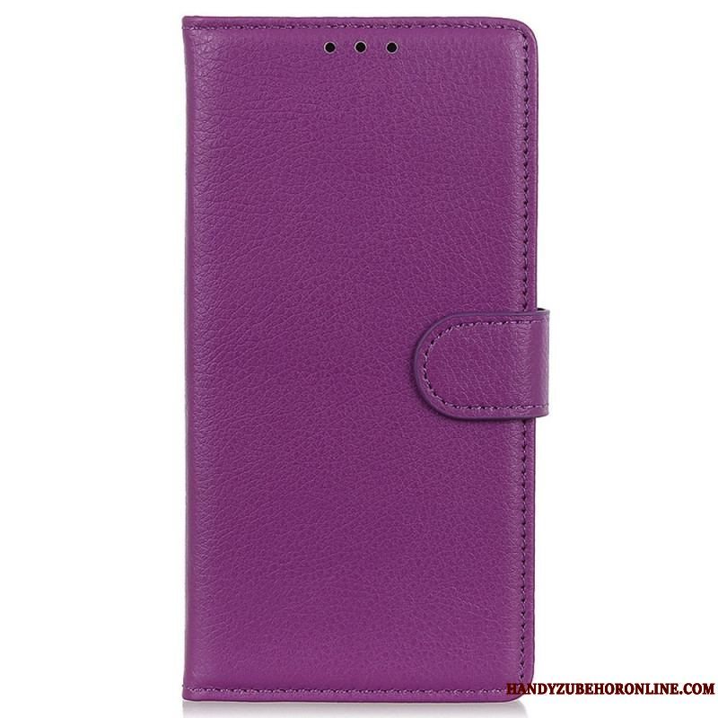 Flip Cover Samsung Galaxy M23 5G Traditionel Læderstil