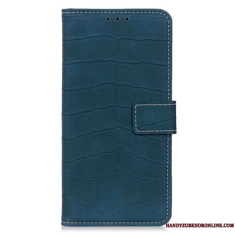 Flip Cover Samsung Galaxy M33 5G Krokodillehudseffekt