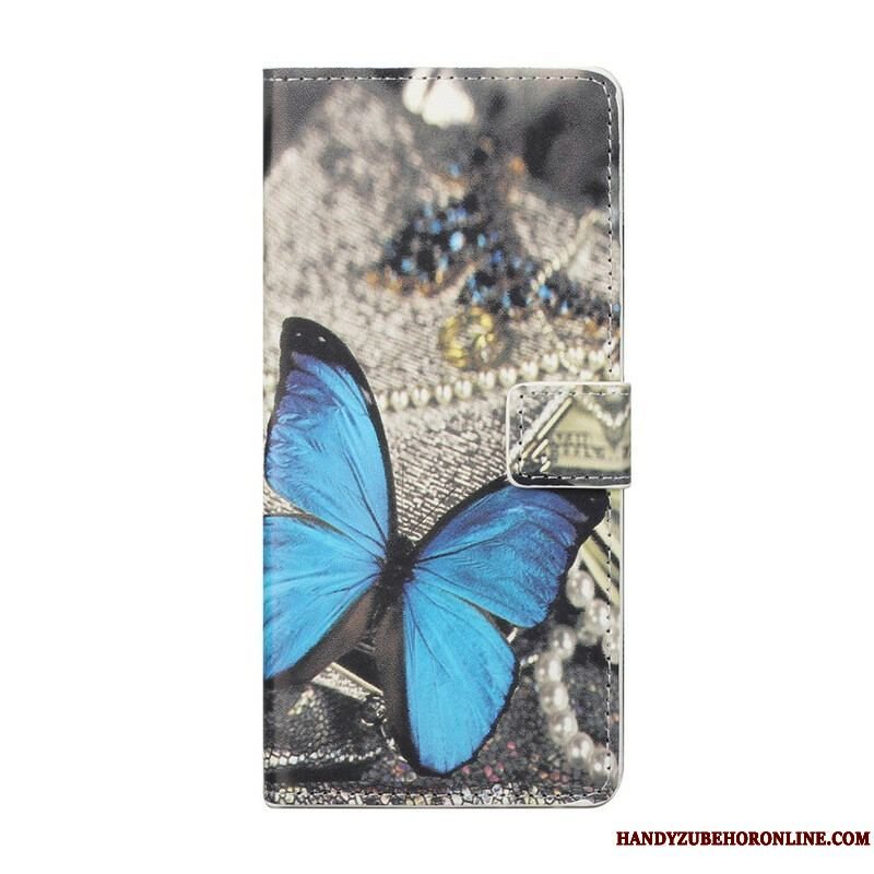 Flip Cover Samsung Galaxy S21 5G Sommerfugle