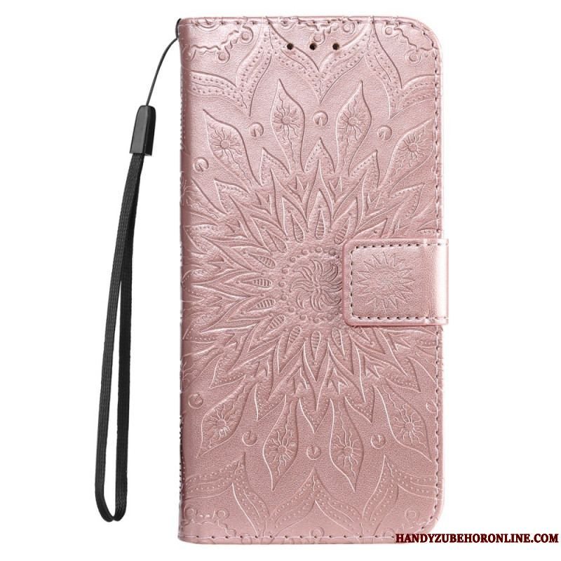 Flip Cover Samsung Galaxy S22 Plus 5G Solblomst