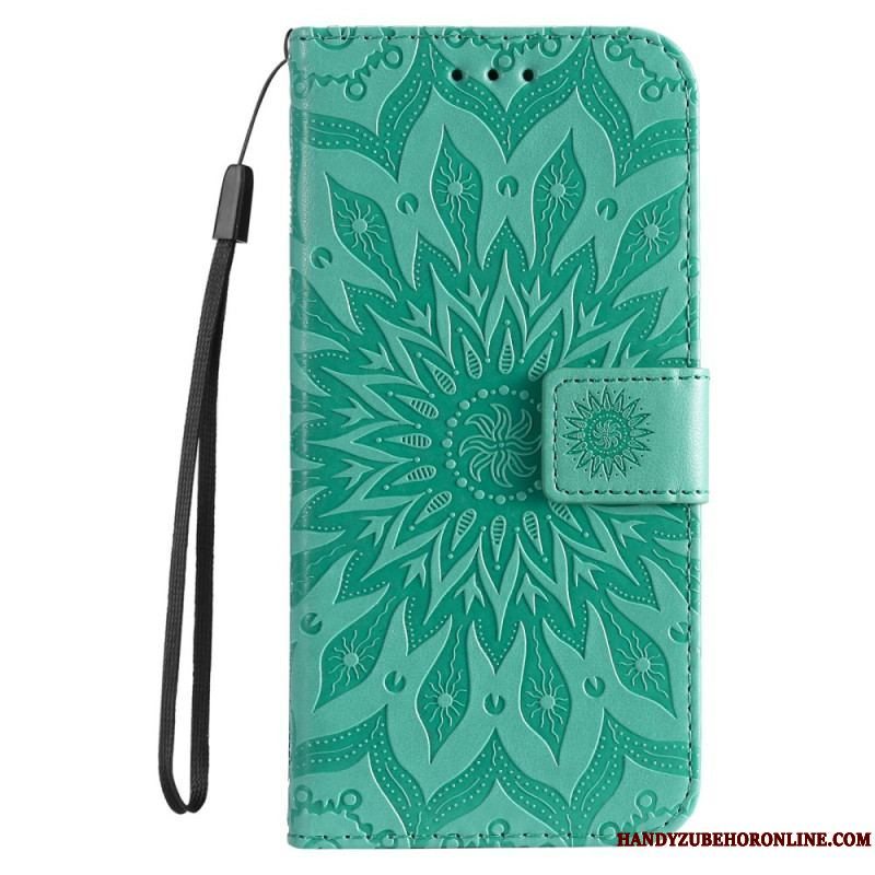 Flip Cover Samsung Galaxy S22 Plus 5G Solblomst