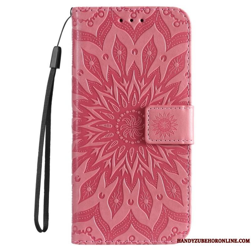 Flip Cover Samsung Galaxy S22 Plus 5G Solblomst