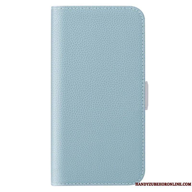 Flip Cover Samsung Galaxy S23 5G Imiteret Læder Slik