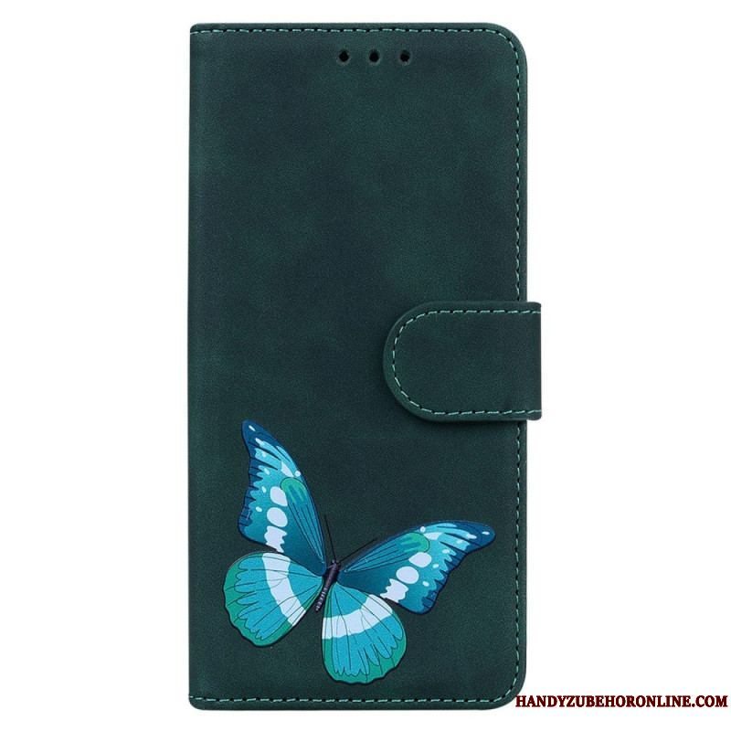 Flip Cover Samsung Galaxy S23 5G Sommerfugl