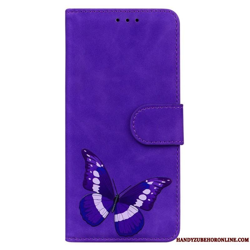 Flip Cover Samsung Galaxy S23 5G Sommerfugl