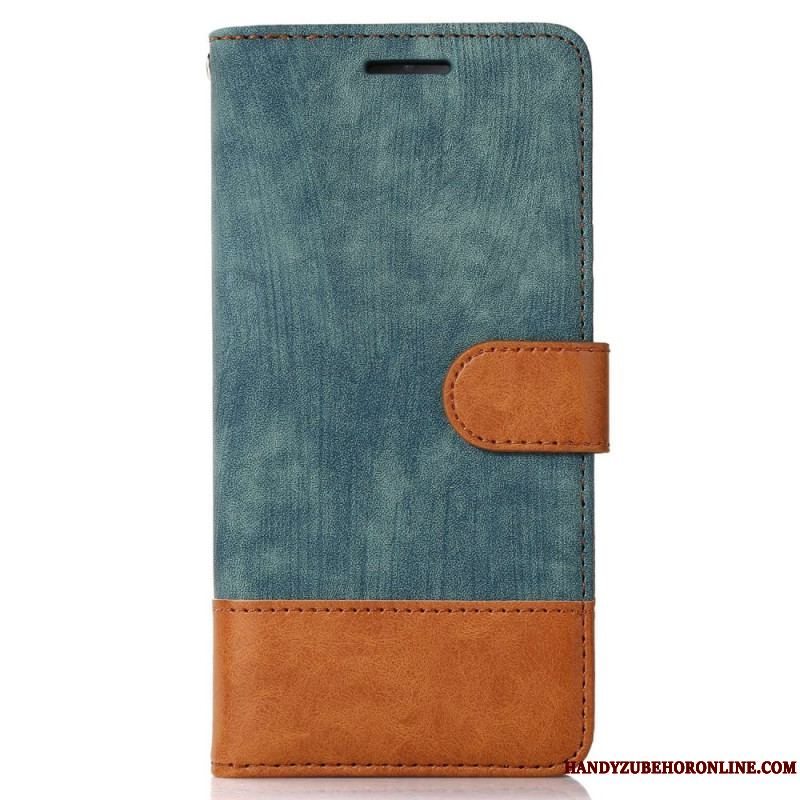 Flip Cover Samsung Galaxy S23 Plus 5G Bicolor Skin-touch